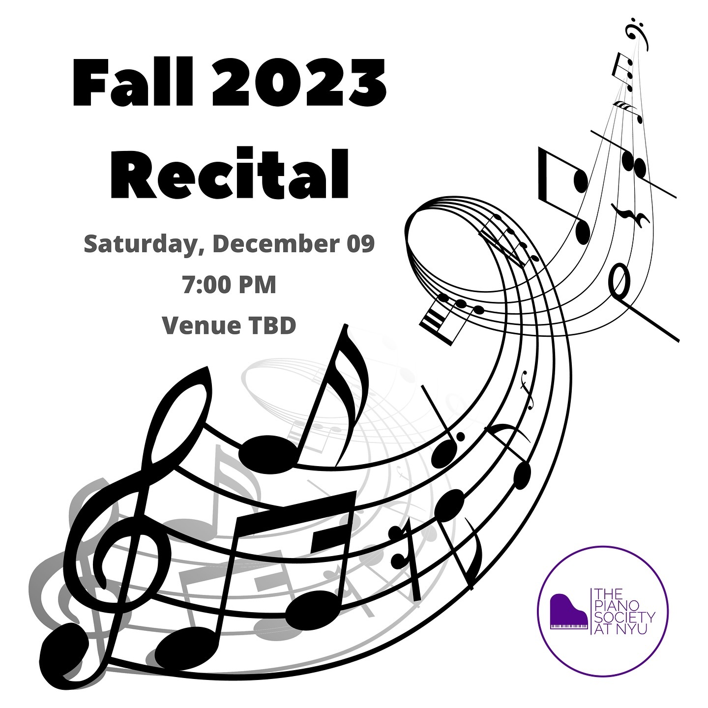 Fall 2023 Student Recital event cover
